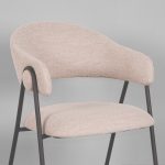 LABEL51 Eetkamerstoel Lowen - Naturel - Boucle - Afbeelding 6