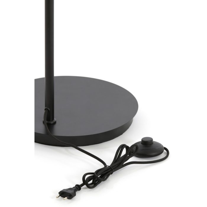 Vloerlamp Baylie - Mat zwart - 43x30x165cm - Afbeelding 6