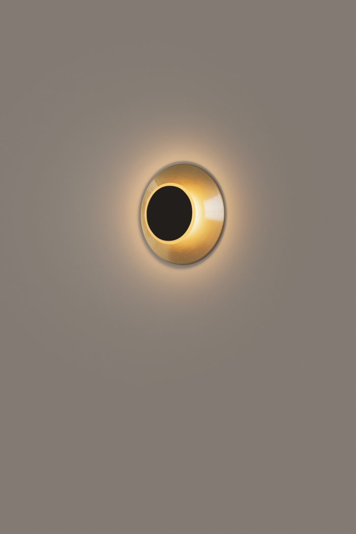 Horizon wandlamp Led PCB 12 W geborsteld messing - Afbeelding 5