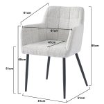 Bronco Greige (set van 2) - Afbeelding 6