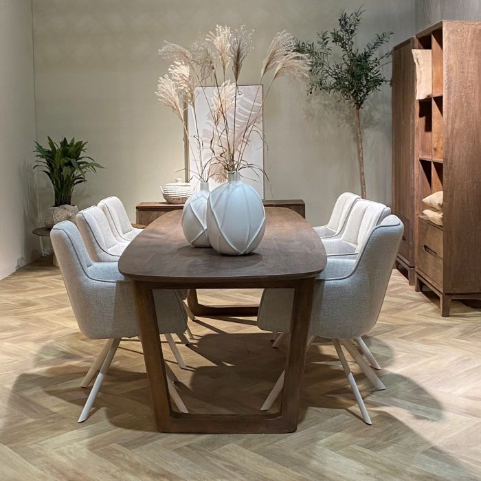 Oslo Zwarte Ronde 130 cm - Afbeelding 6