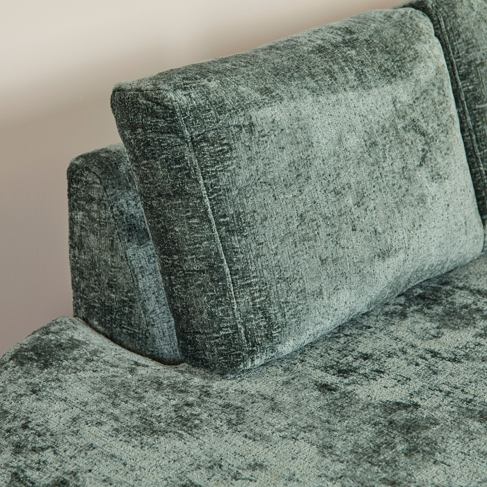 MijnSofa Alma | Groen | Divan Links + 2,5 zits | 5 jaar garantie - Afbeelding 6
