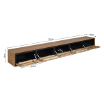 Zwevend tv-meubel RichWood | 280 cm - Afbeelding 7
