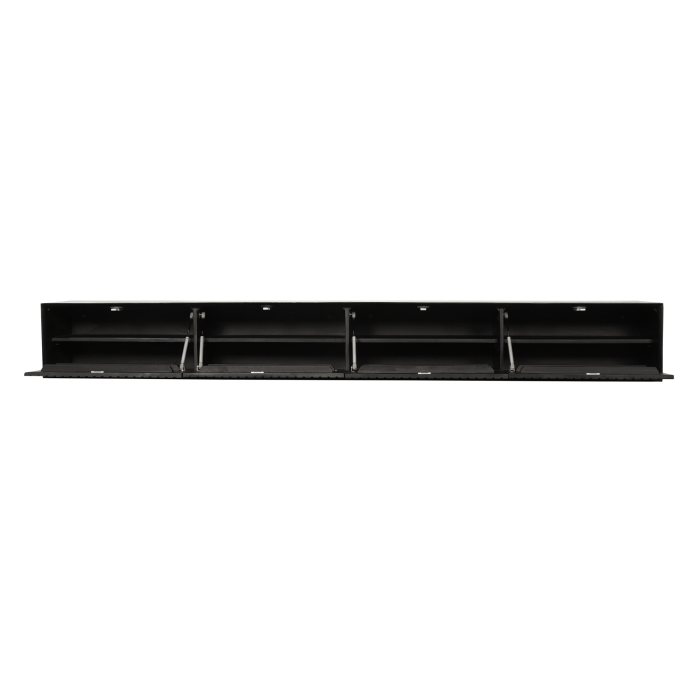 Zwevend tv-meubel Madison Zwart | 240 cm - Afbeelding 7
