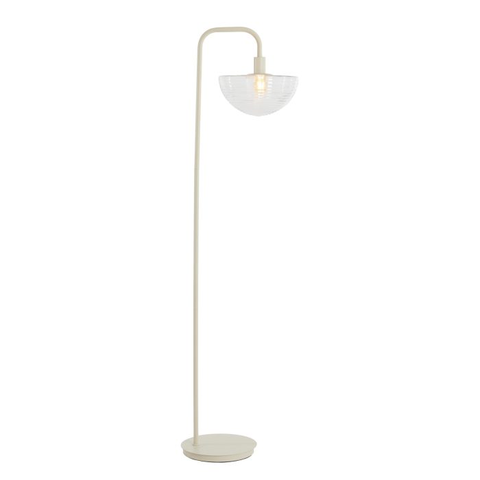 Vloerlamp Baylie - Mat crème - 43x30x165cm - Afbeelding 7