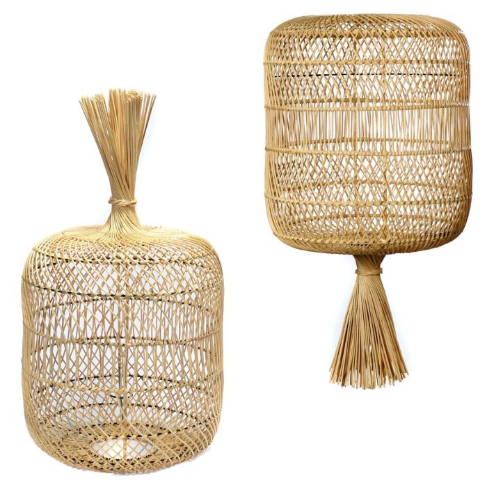 De Dumpling Vloerlamp - Hanglamp - Natuurlijk - L - Afbeelding 7