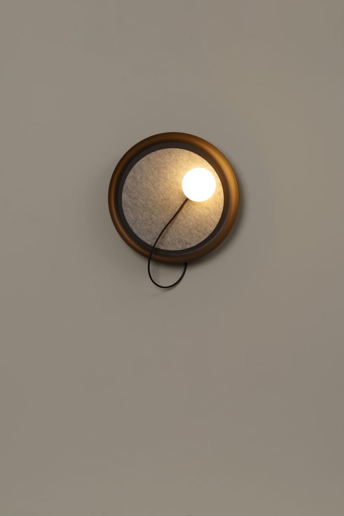 Wandlamp met draad @ 38 cm G9 gestructureerd antraciet grijs - Afbeelding 6