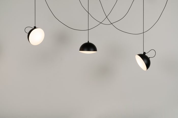 Nod Hanglamp Gestructureerd zwart - Afbeelding 5