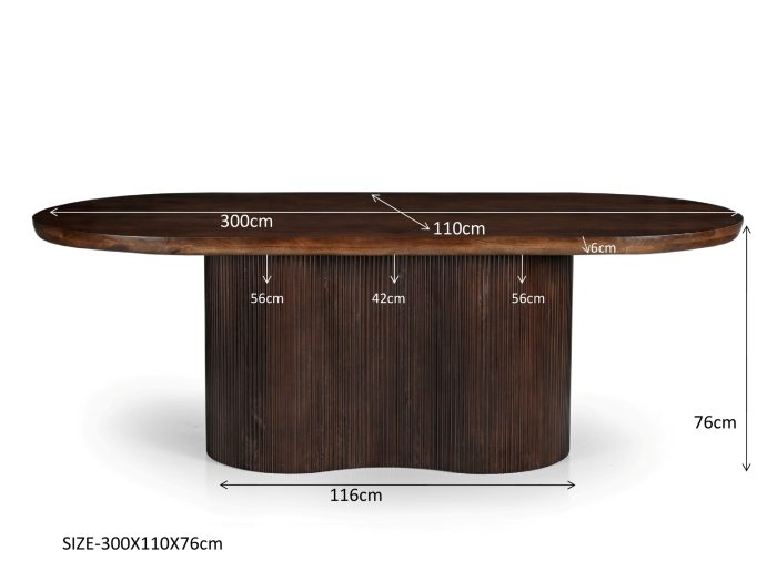 Sevilla Bruin 300cm - Afbeelding 7