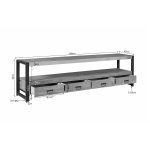 Tv-meubel Boaz | 180 cm - Afbeelding 7