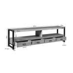 Tv-meubel Boaz | 220 cm - Afbeelding 7