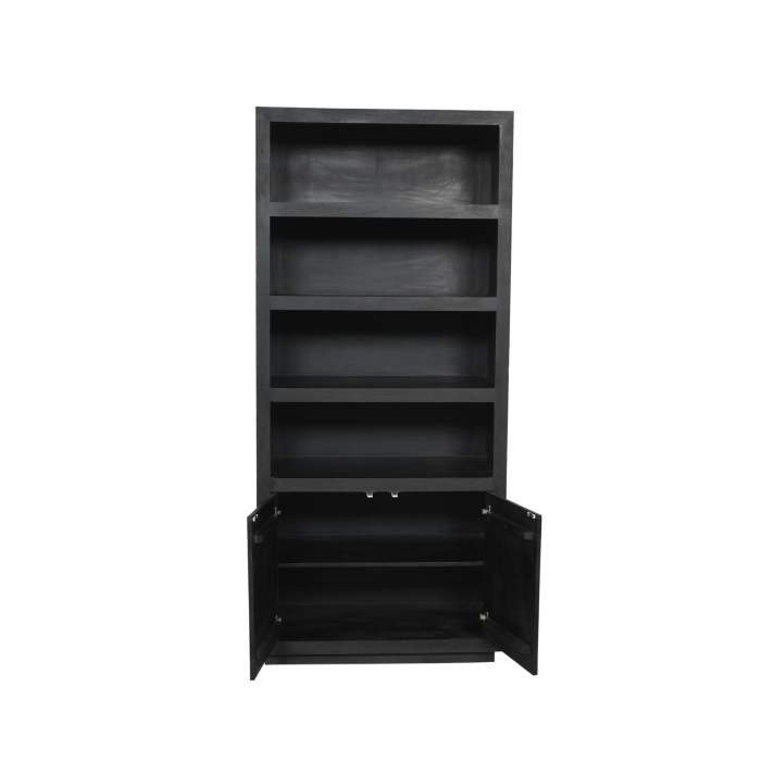 Boekenkast Brussel Zwart | 90 cm - Afbeelding 7