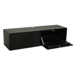 Zwevend tv-meubel Madison Zwart | 120 cm - Afbeelding 7