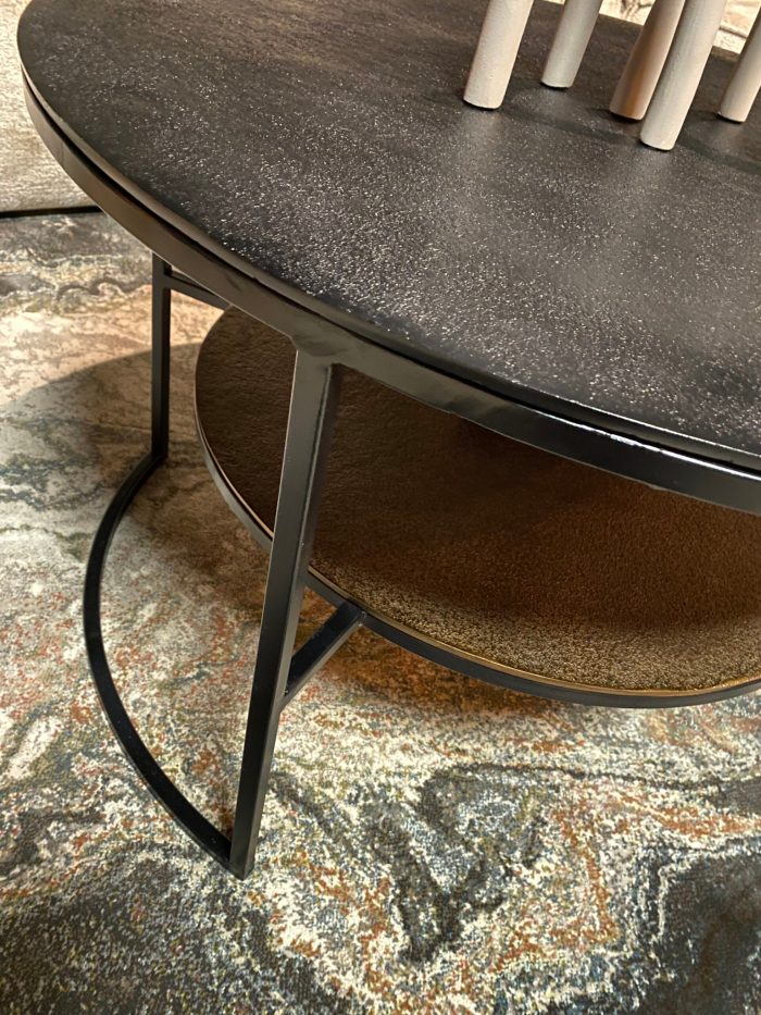 Salontafel Lecia | Zwart Goud - Afbeelding 7