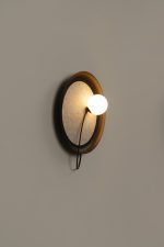 Wandlamp met draad @ 38 cm G9 gestructureerd antraciet grijs - Afbeelding 7