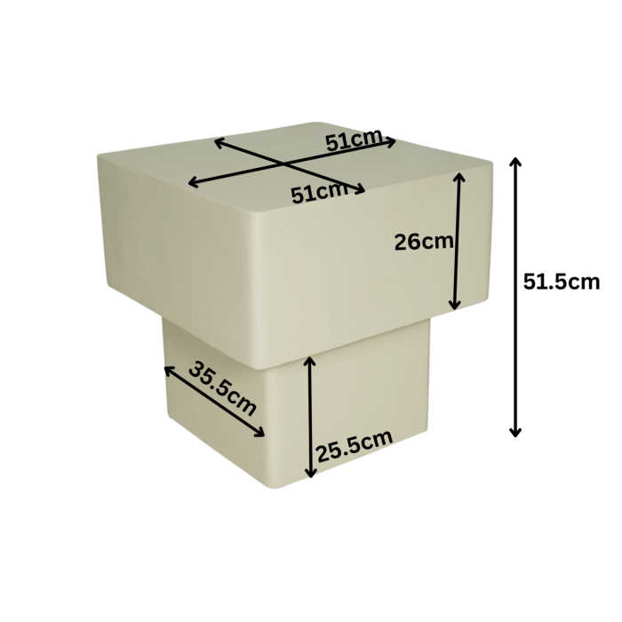 Salontafel Saya | 50 cm - Afbeelding 8