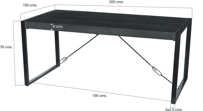 Norris 200x100 cm - Afbeelding 8