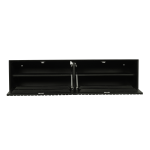 Zwevend tv-meubel Madison Zwart | 120 cm - Afbeelding 8