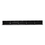 Zwevend tv-meubel Madison Zwart | 280 cm - Afbeelding 8