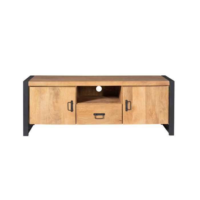 Tv-meubel Boaz 150 cm | Twee deuren en een lade - Afbeelding 9