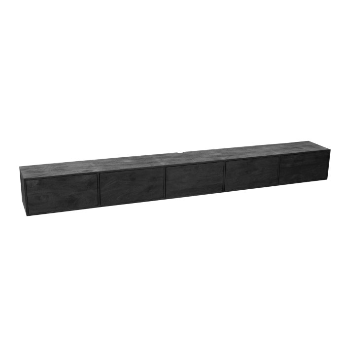 Zwevend tv-meubel Vision Naturel | 280 cm - Afbeelding 9
