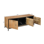 Tv-meubel RichWood | 150 cm - Afbeelding 9
