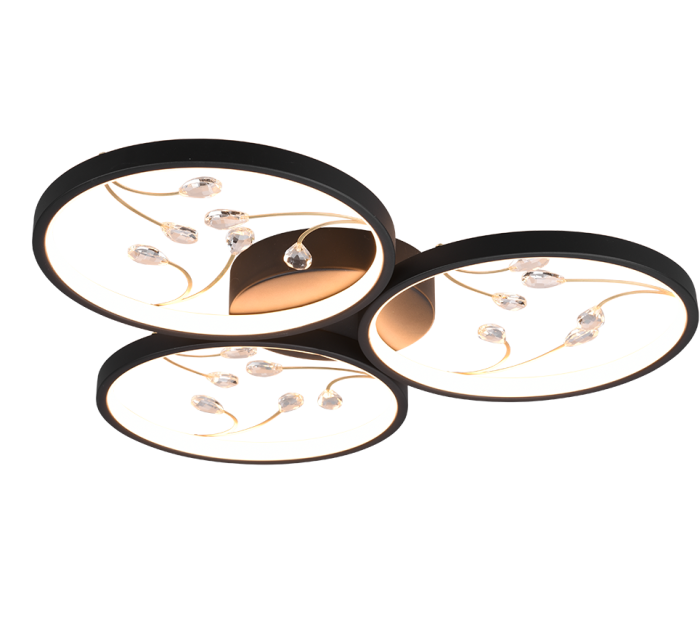 TRIO, Plafondlamp, Groovy - Afbeelding 1