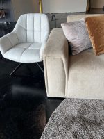 Slice Designbank – Showroommodel in Zachte Taupe Fluweelstof – 290 cm - Afbeelding 3