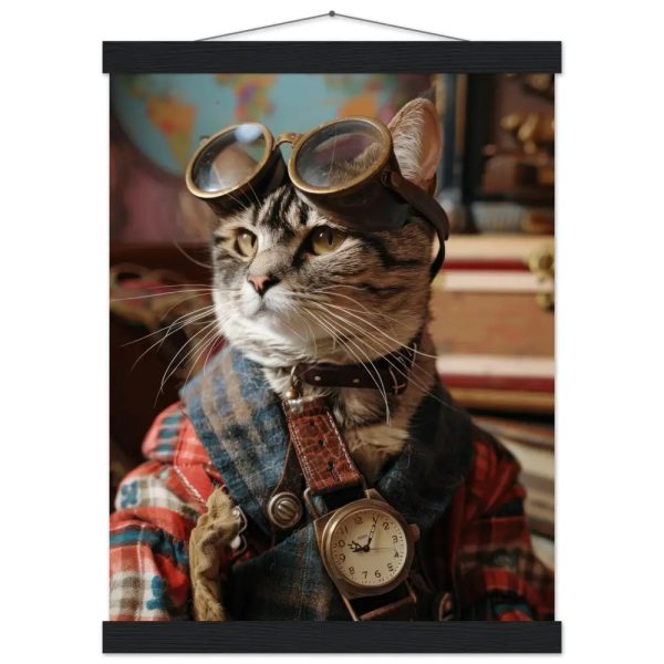 Schoolposter van een mannelijke Bombay kat