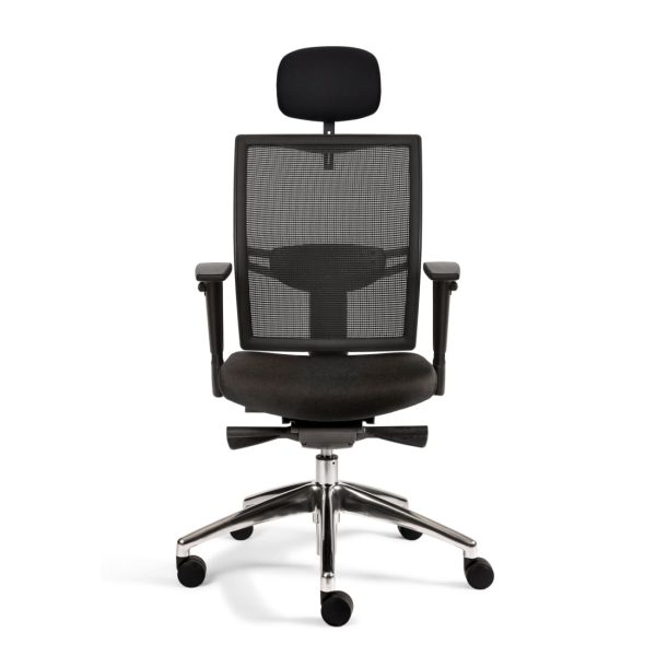 Workliving Projectas V1 Mesh met Hoofdsteun - Bureaustoel Ergonomisch Design (N)EN 1335