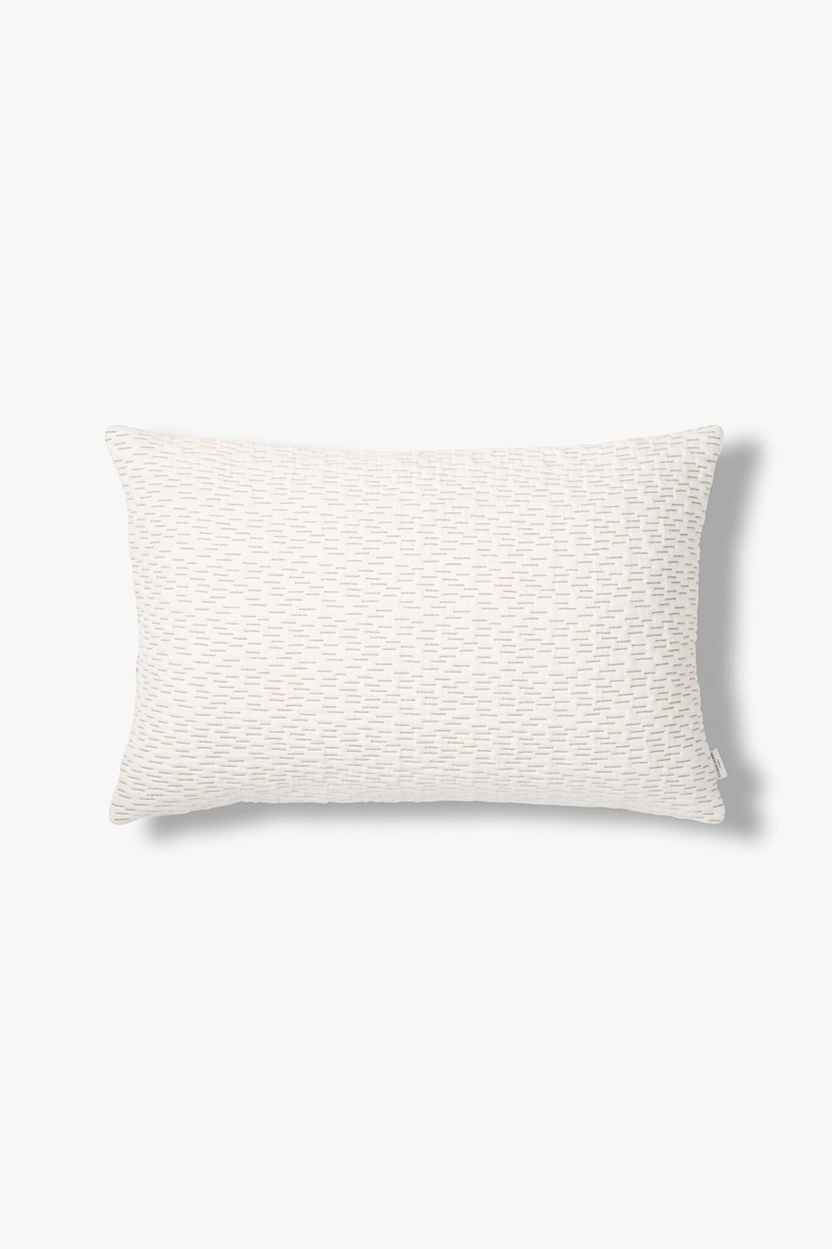 Gewatteerde jacquard sierkussenhoes Oliva 60x40 cm - Afbeelding 4