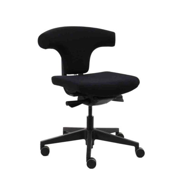 Werkwoon T-Bone Black Edition Zwart - Bureaustoel Ergonomisch Design (N)EN 1335