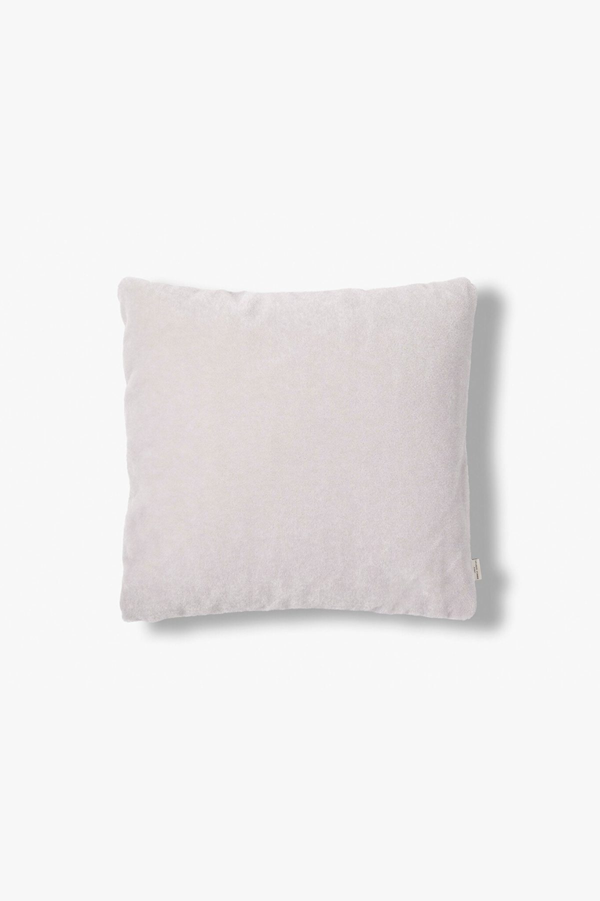 Mohair sierkussenhoes Amy lichtgrijs 50x50 cm - Afbeelding 1