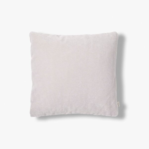 Mohair sierkussenhoes Amy lichtgrijs 50x50 cm