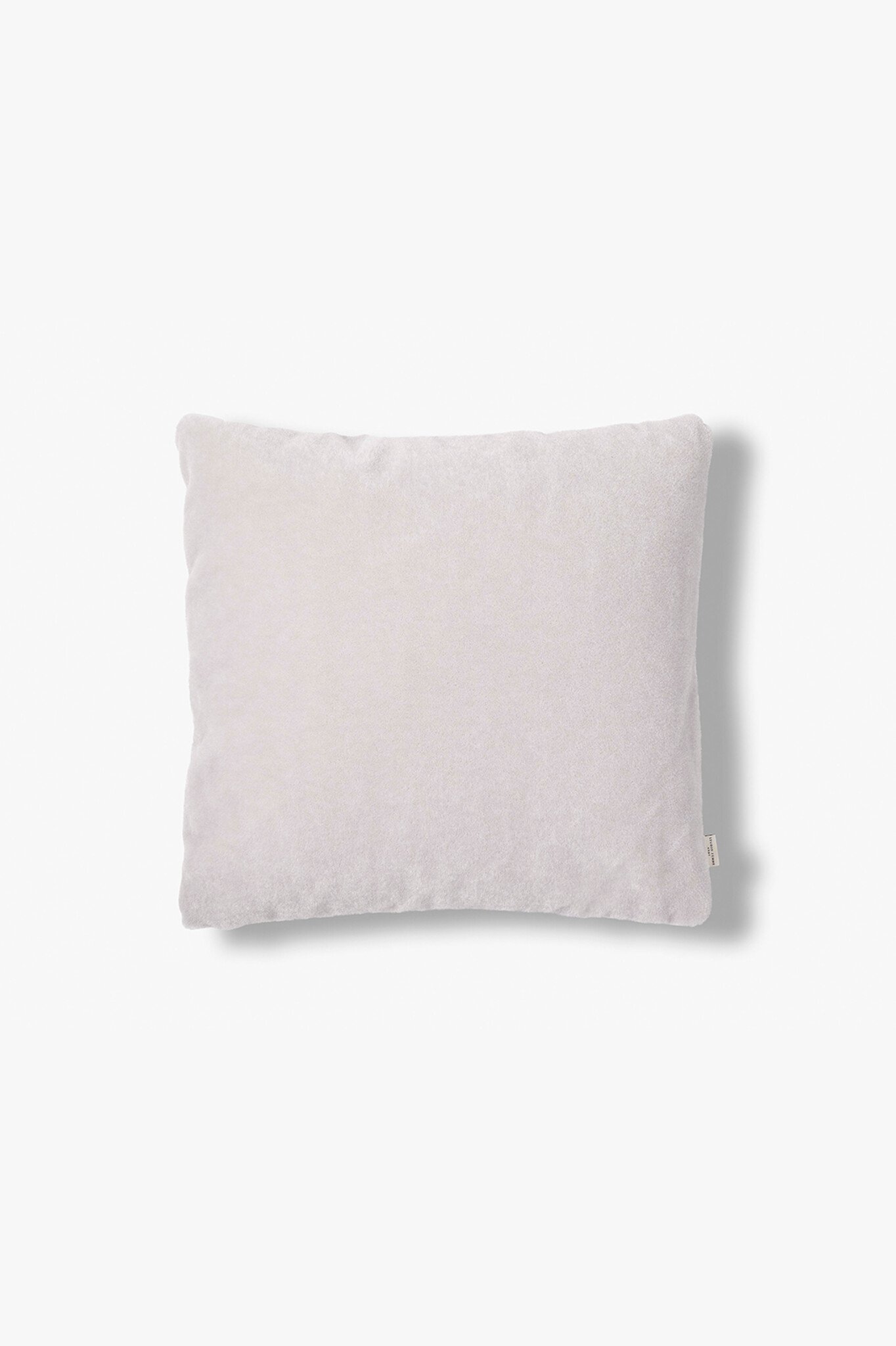 1052-0.jpg Mohair sierkussenhoes Amy lichtgrijs 50x50 cm - Afbeelding 1