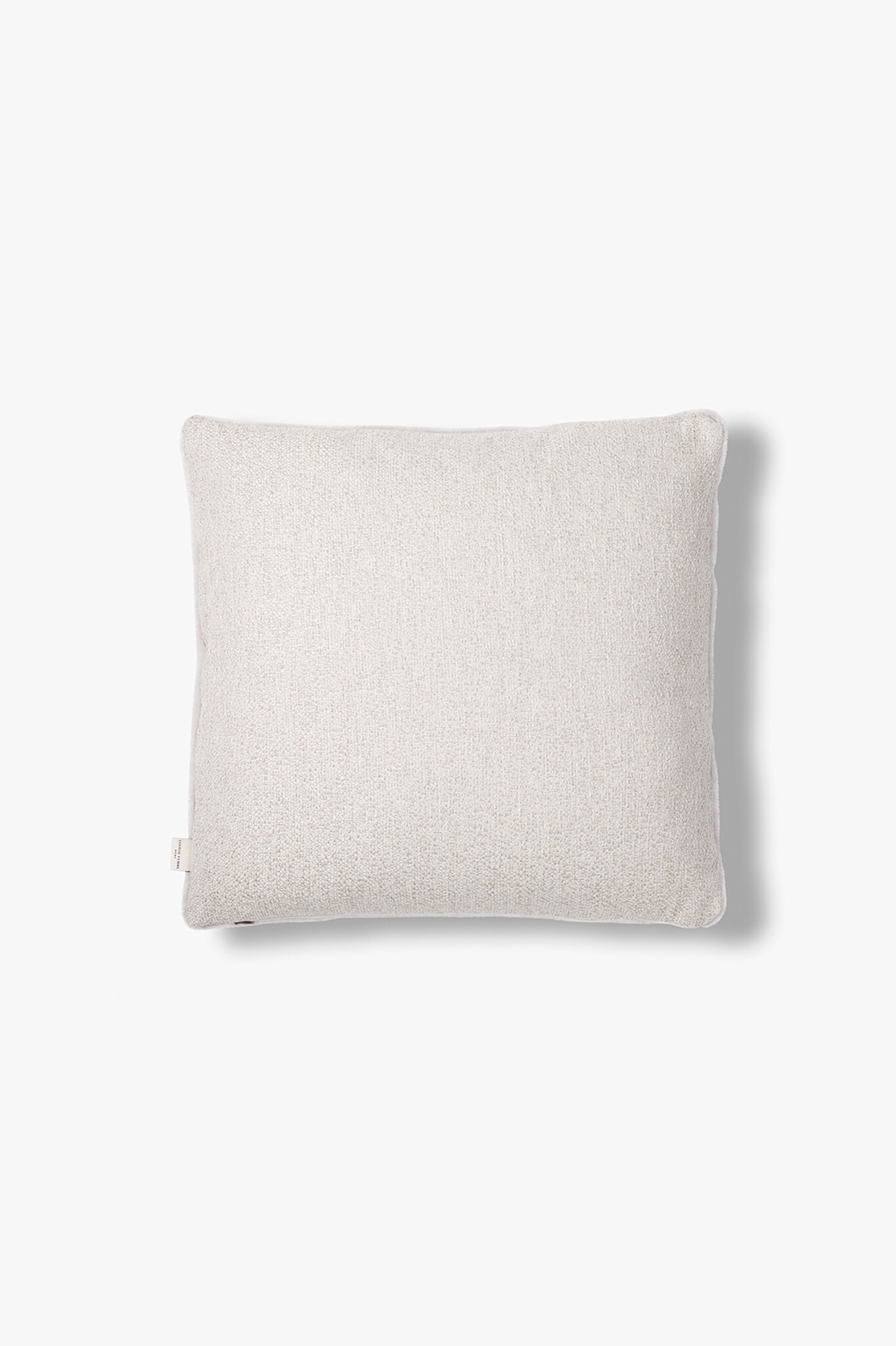 1052-1.jpg Mohair sierkussenhoes Amy lichtgrijs 50x50 cm - Afbeelding 2