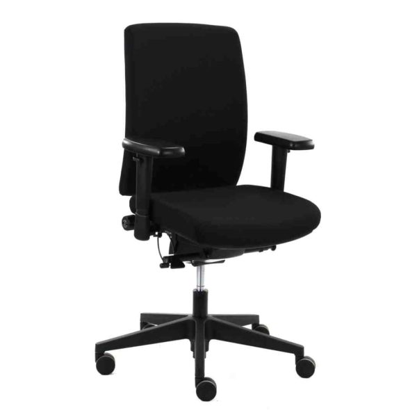 Werkliving NPR1813 Ramblas Comfort Black Edition - Bureaustoel Ergonomisch Design ARBO