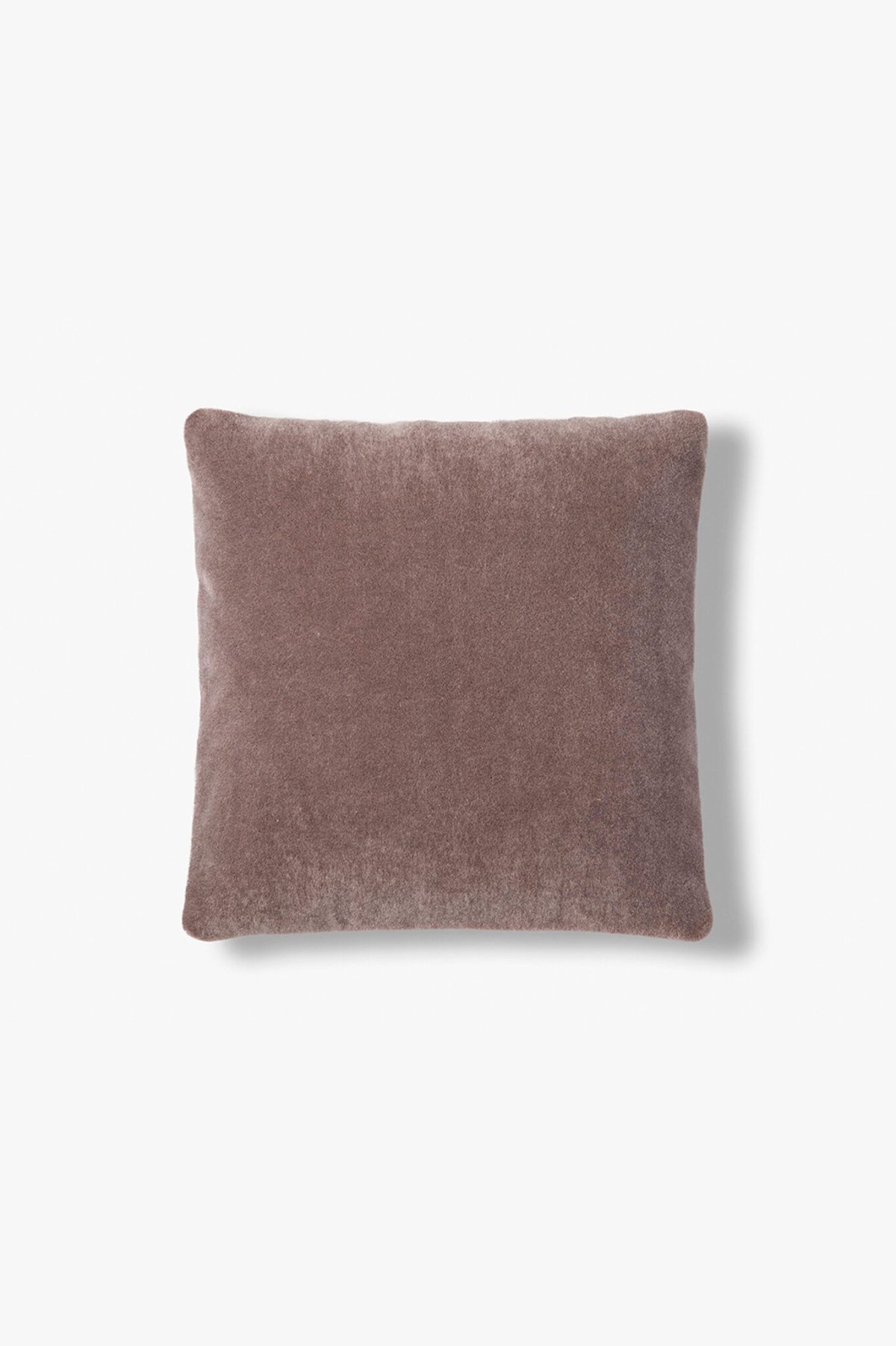 Mohair sierkussenhoes Amy aubergine 50x50 cm - Afbeelding 1