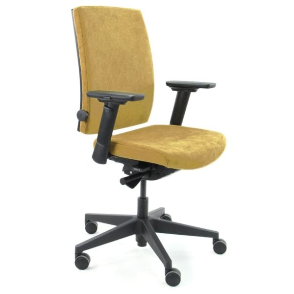 Werkliving Eva Comfort Geel Regain - Ergonomische bureaustoel (N)EN 1335