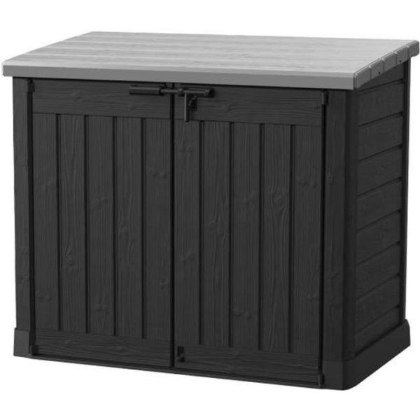 KETER Outdoor Resin Opbergbox - 1200 L - Multifunctioneel - Plat dak