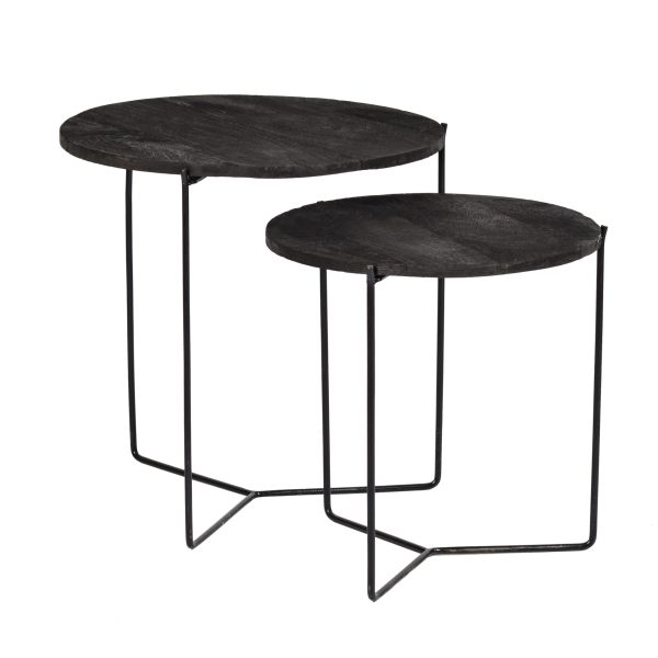 Mason Zwart/Zwart Set van 2