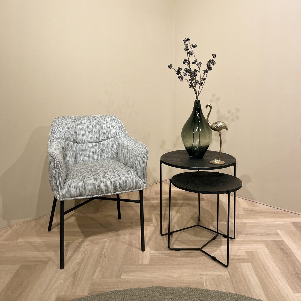 Mason Zwart/Zwart Set van 2 - Afbeelding 2