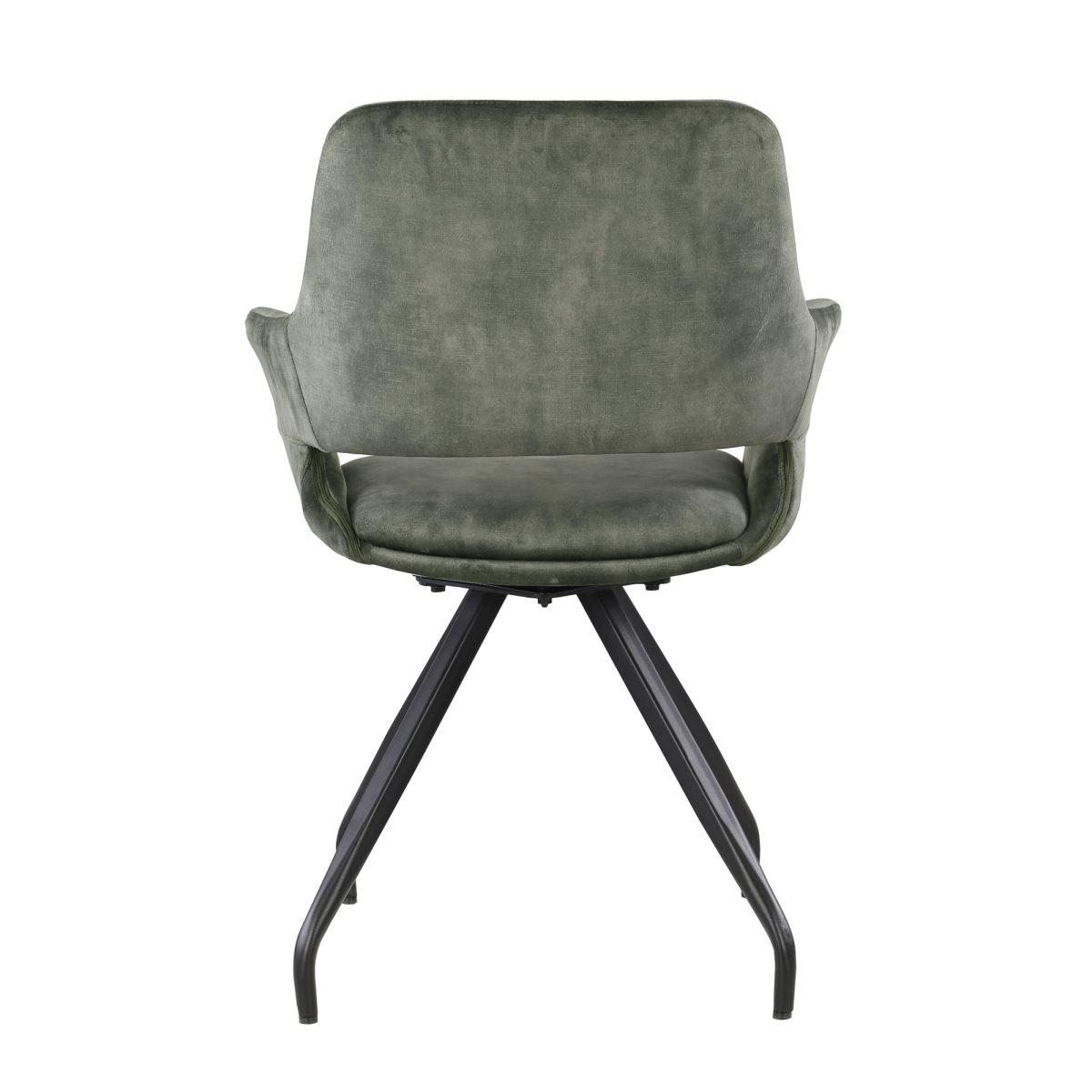 Olijfgroen fluweel Capp (set van 2) - Afbeelding 4