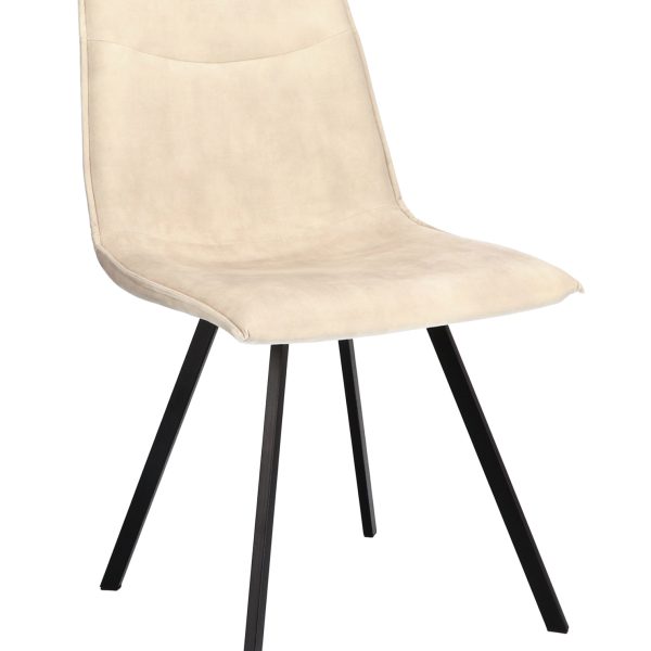 Stoel Noa Stof Adore Linen 110 Poot Black