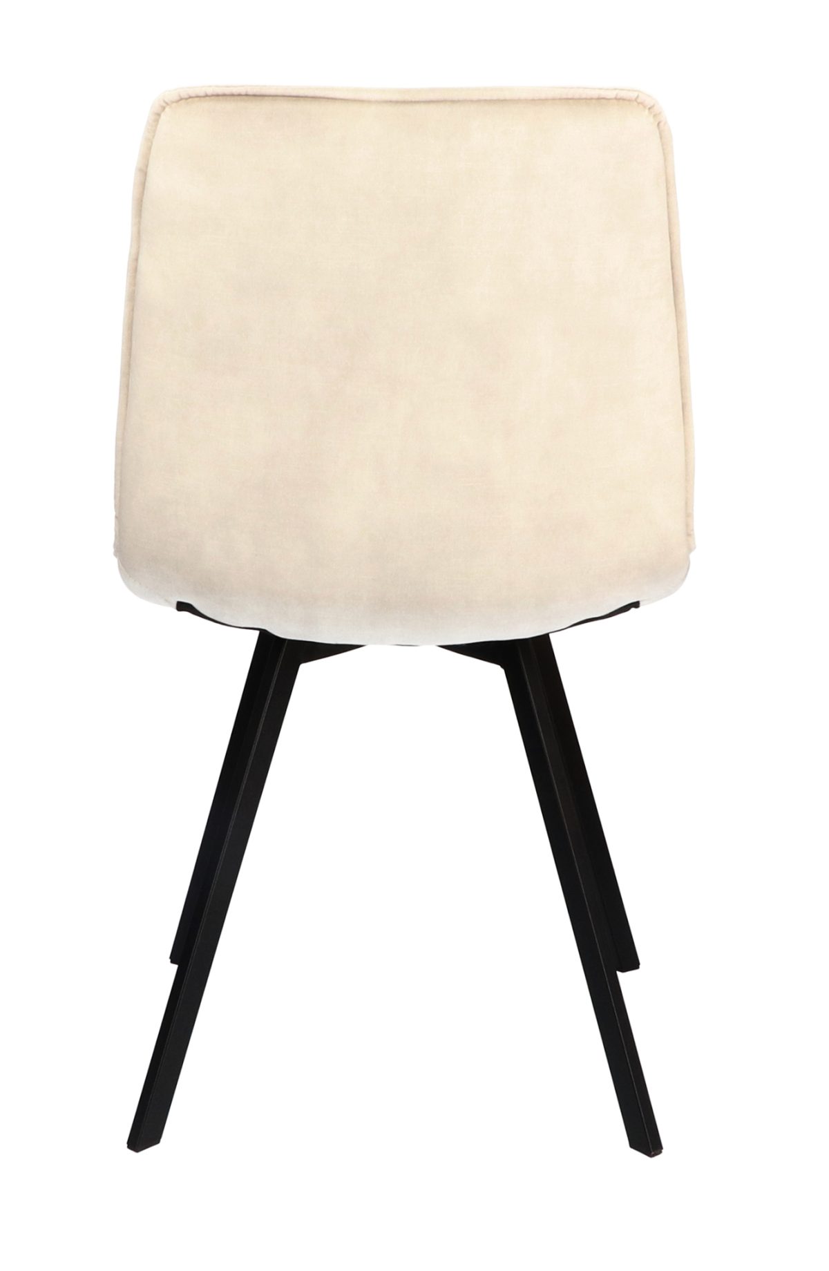 Stoel Noa Stof Adore Linen 110 Poot Black - Afbeelding 4