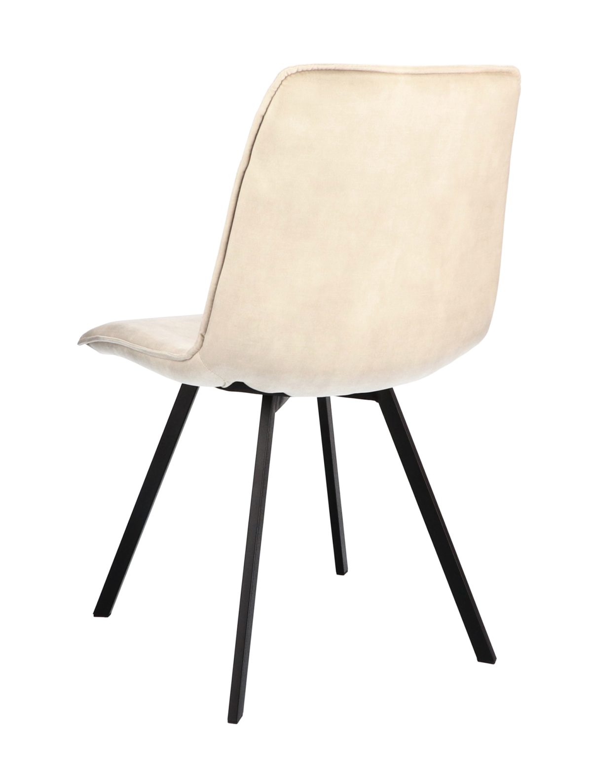 Stoel Noa Stof Adore Linen 110 Poot Black - Afbeelding 5