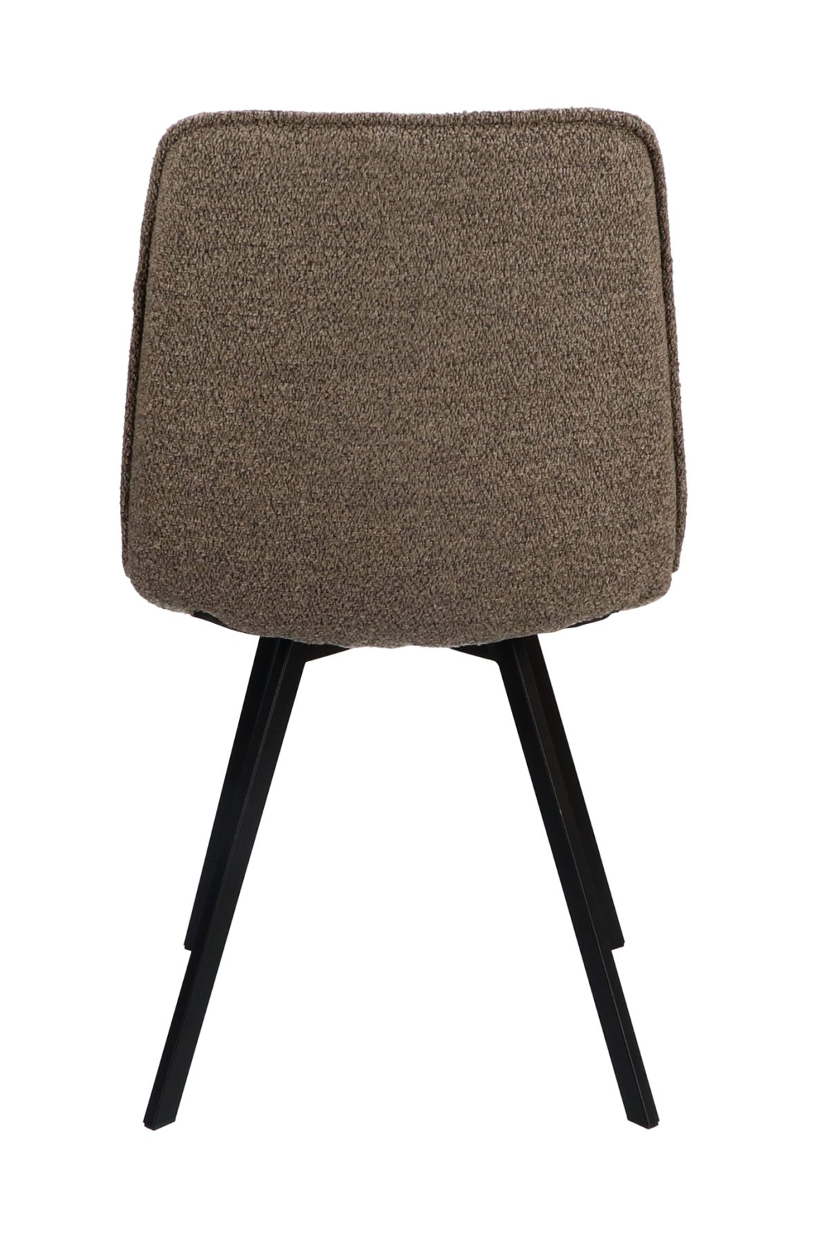 Stoel Noa Stof Alpine Brown 15 Poot Black - Afbeelding 4