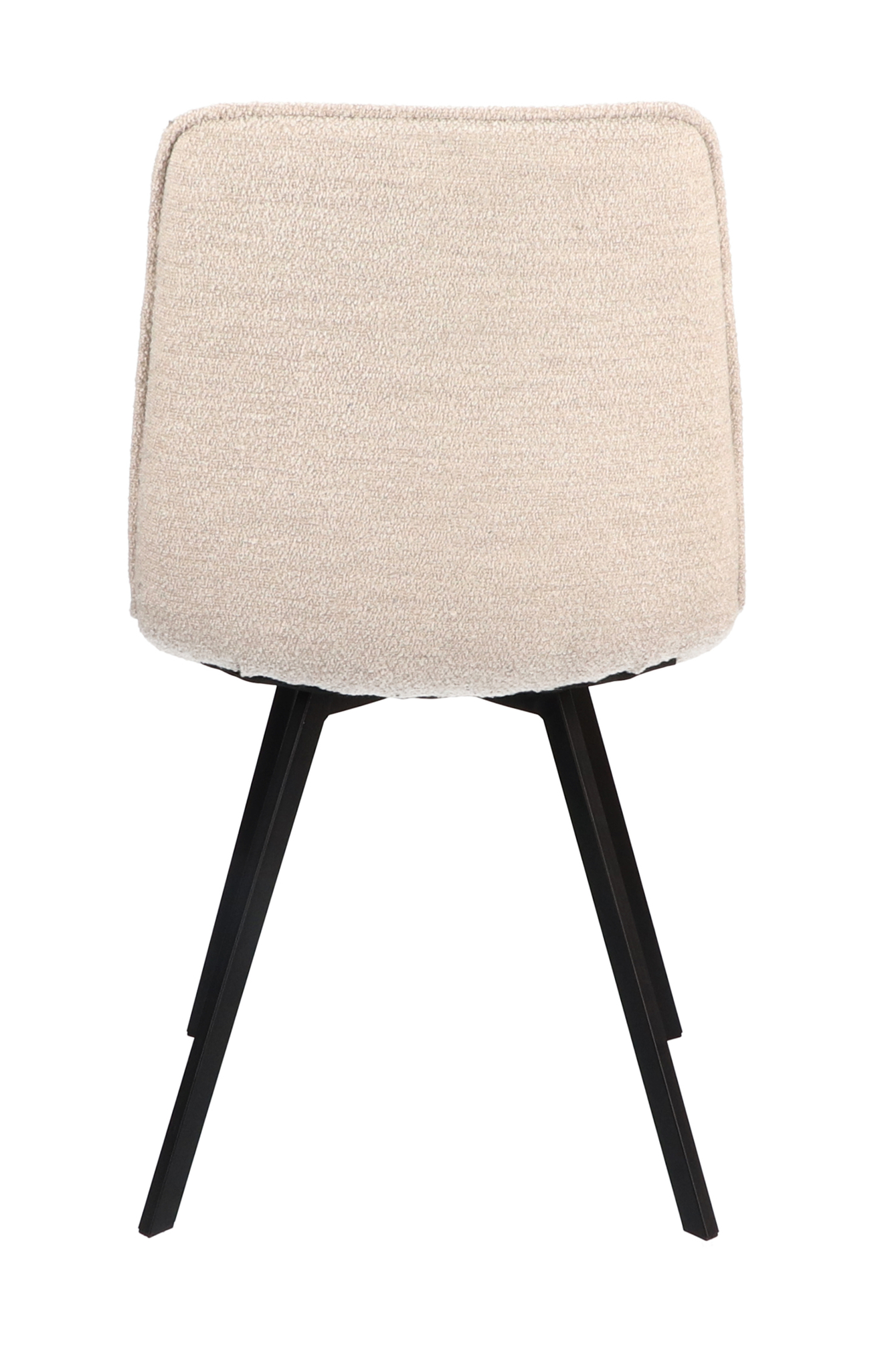 1348007-3.jpg "Stoel Noa Stof Alpine Natural 01 Poot Zwart" - Afbeelding 4