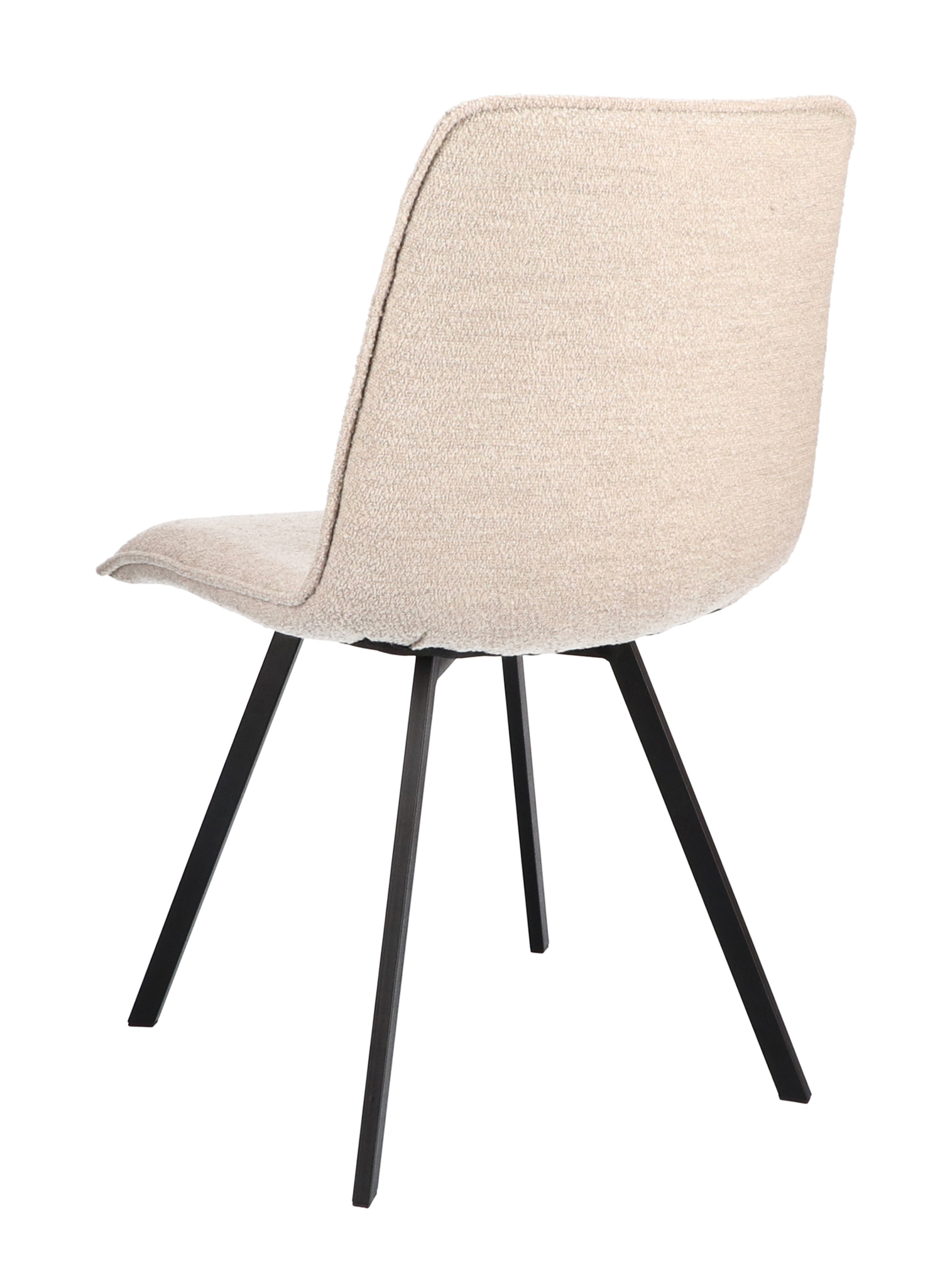 1348007-4.jpg "Stoel Noa Stof Alpine Natural 01 Poot Zwart" - Afbeelding 5
