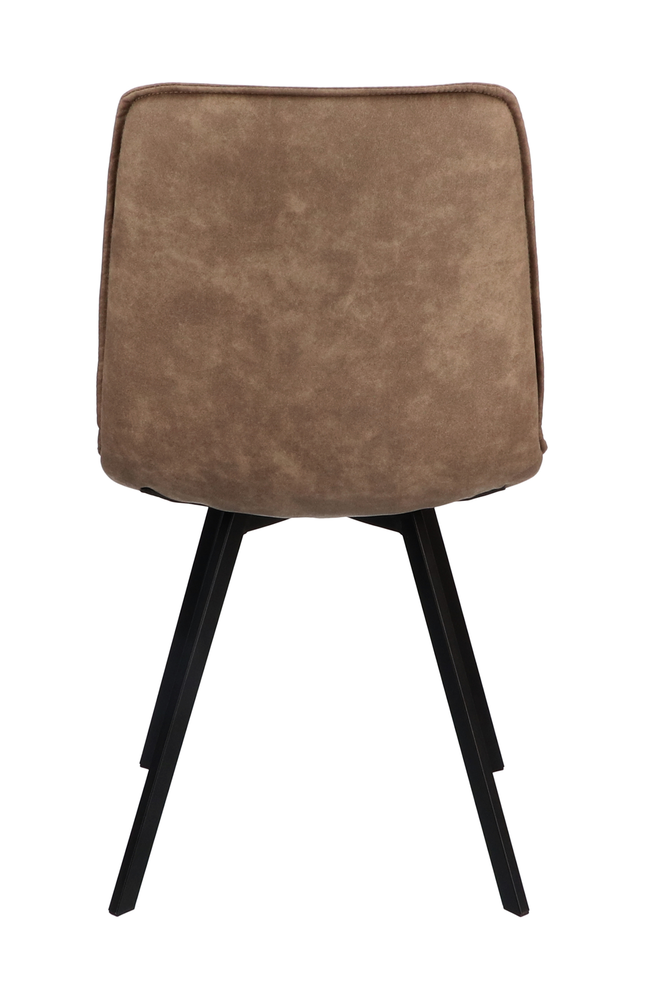 1348009-3.jpg Stoel Noa Stof Cowboy 809 Stone Poot Zwart - Afbeelding 4